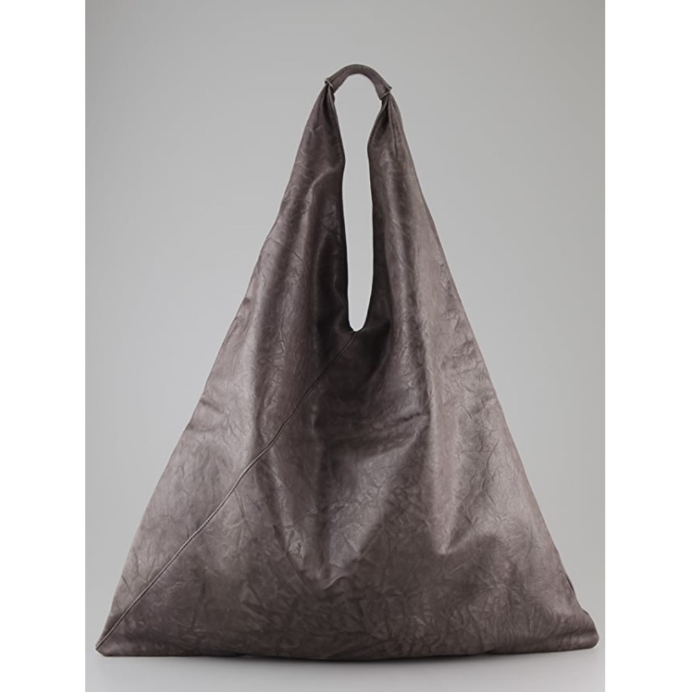 MM6 Brown Leather Shoulder bag